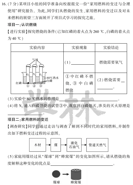 中考冲刺丨化学专项,分类练习2 第10张