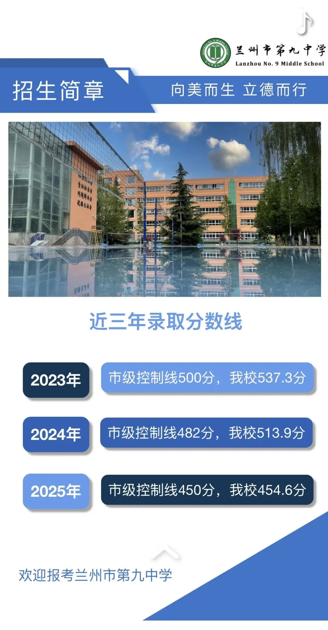 2026中考招生简章丨兰州市第九中学 第12张