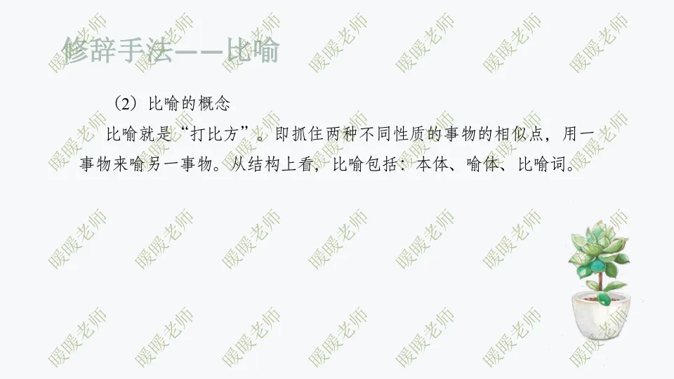 中考复习——记叙文题型与技巧-赏析类(修辞手法) 课件 202页 第5张