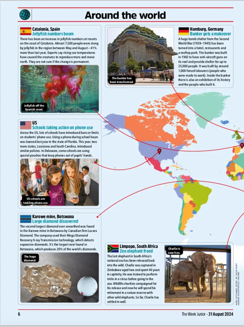 中考高考背诵营 背不完 不让走 坚持不了 随时退费 国际新闻 拓展视野 突破高考3500词汇 the week junior 455 1-11页 第6张