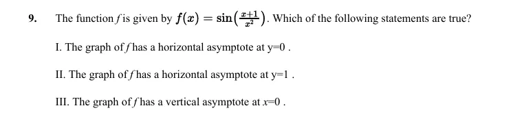 AP微积分BC第一章关键考点与典型真题解析 第35张
