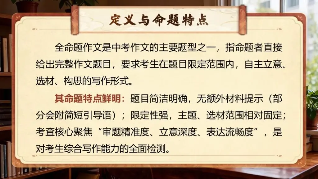 中考语文复习《专题二十:全命题作文写作知识与技巧》 | 从规范表达走向高分突破! 第6张