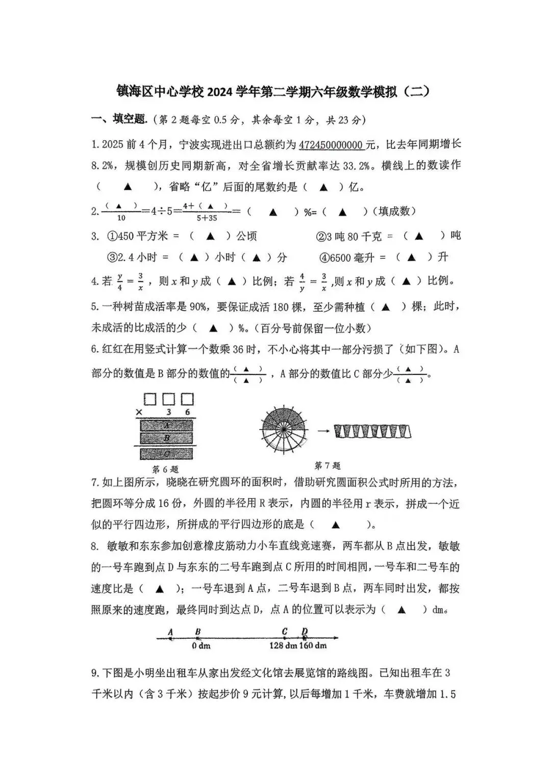 模拟卷|4月底六年级小升初模拟考怎么准备? 第1张