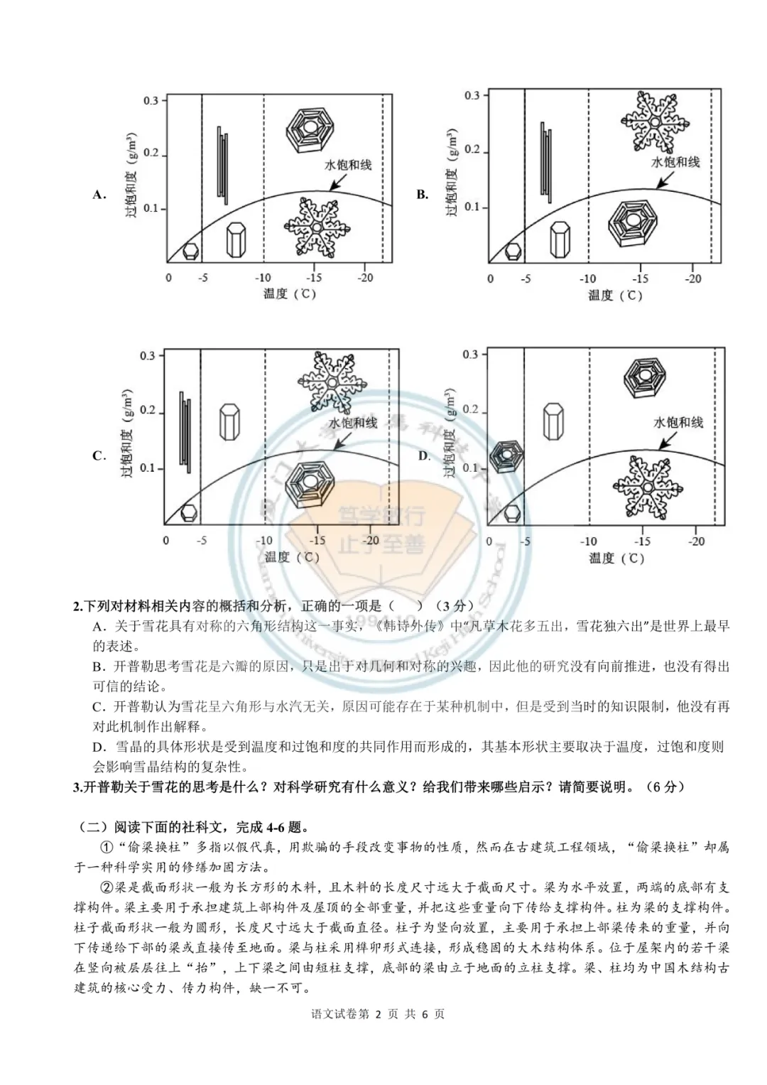 【科创真题】2025厦门科技中学高中创新实验班各科真题&答案领取中! 第4张