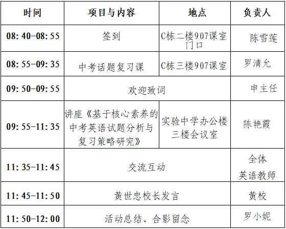 【谢岗实验 自强教育】研思践悟备中考,凝心聚力共成长——东莞中学谢岗实验学校英语科组专题教研活动圆满落幕 第8张