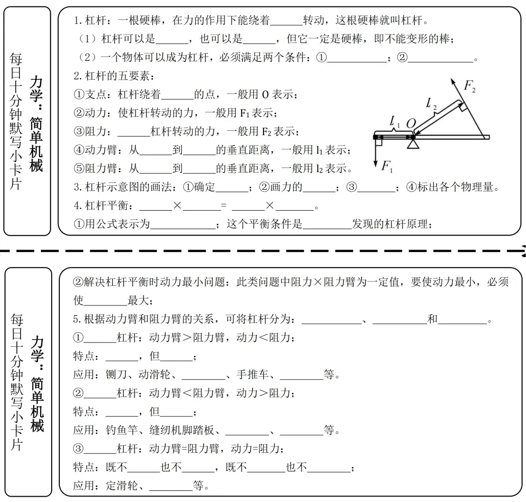中考物理备考两件套 —— 〔¹大情境知识清单〕& 〔²压轴题解题思维可视化视频〕 第4张