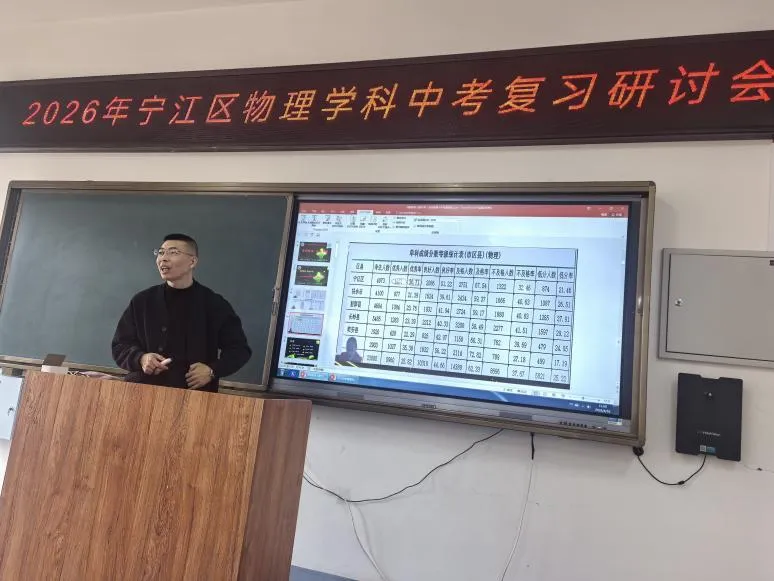 【宁江实验 教学风采】宁江区2026年中考复习研讨会圆满落幕——我校教师展风采,教研员领航明方向 第20张