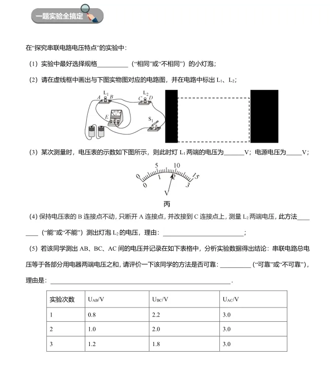 上海中考理化实验操作手册!整整29个实验! 第9张