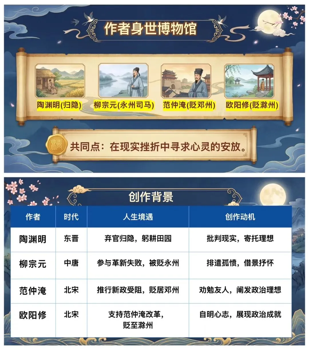 中考文言文“记”类文复习这样讲太赞了! 第7张