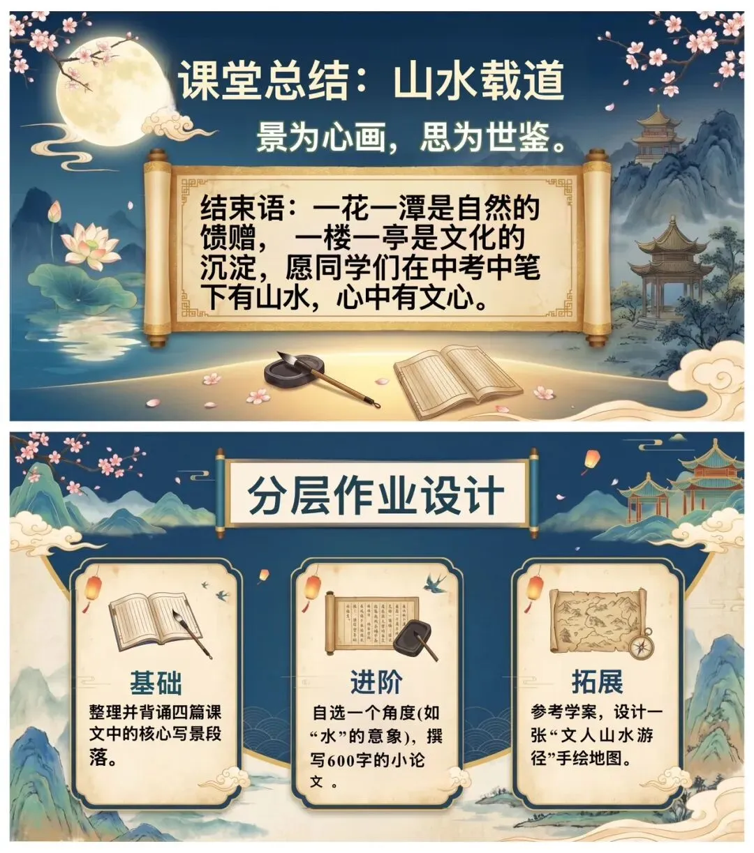 中考文言文“记”类文复习这样讲太赞了! 第13张