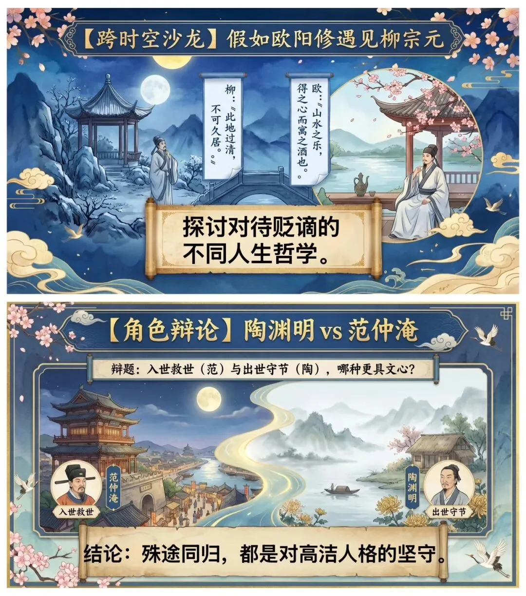 中考文言文“记”类文复习这样讲太赞了! 第11张