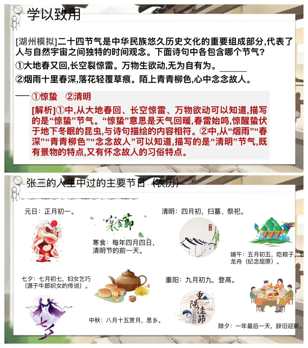 中考传统文化常识复习这样讲太赞了! 第6张