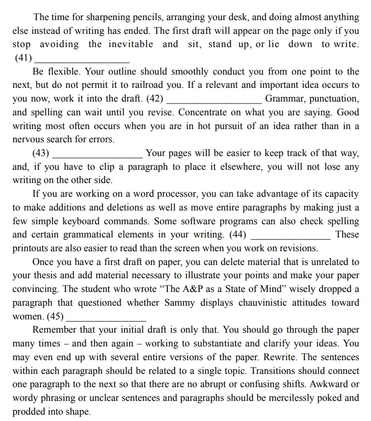 考研英语一2008年新题型(阅读B)真题及词汇 第1张
