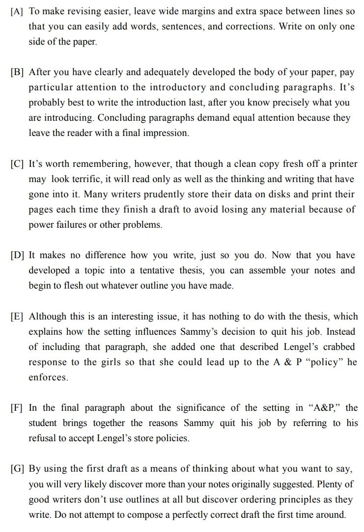 考研英语一2008年新题型(阅读B)真题及词汇 第2张