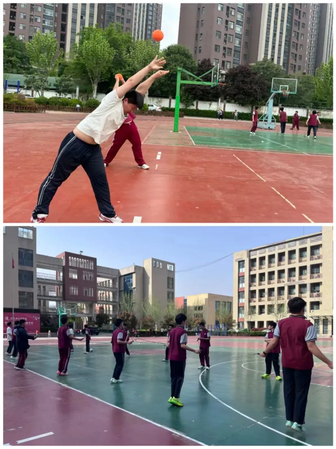 备战中考|厉兵秣马备体考 青春逐梦正当时——郑州市二七区嵩山路学校九年级备战体育 第15张