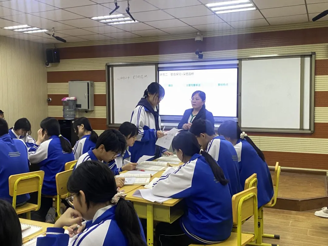 精研课堂提质效 精准发力向中考——全县2026年中考语文、历史学科专题教研活动在我校顺利开展 第3张