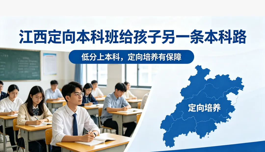 赣州中考 350-450 分家长必看:未录城区高中?江西定向本科班给孩子另一条名校路 第2张