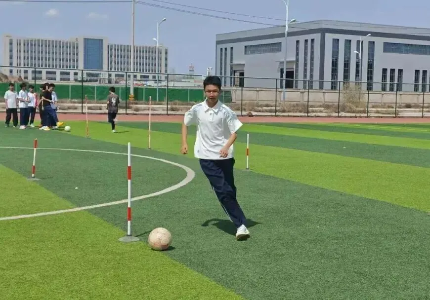 以练促考强体魄 全力以赴备中考——成功中考二校开展体育中考专项训练 第27张