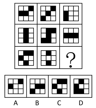 【每日一练】图推+类比模块真题(第28期) 第3张