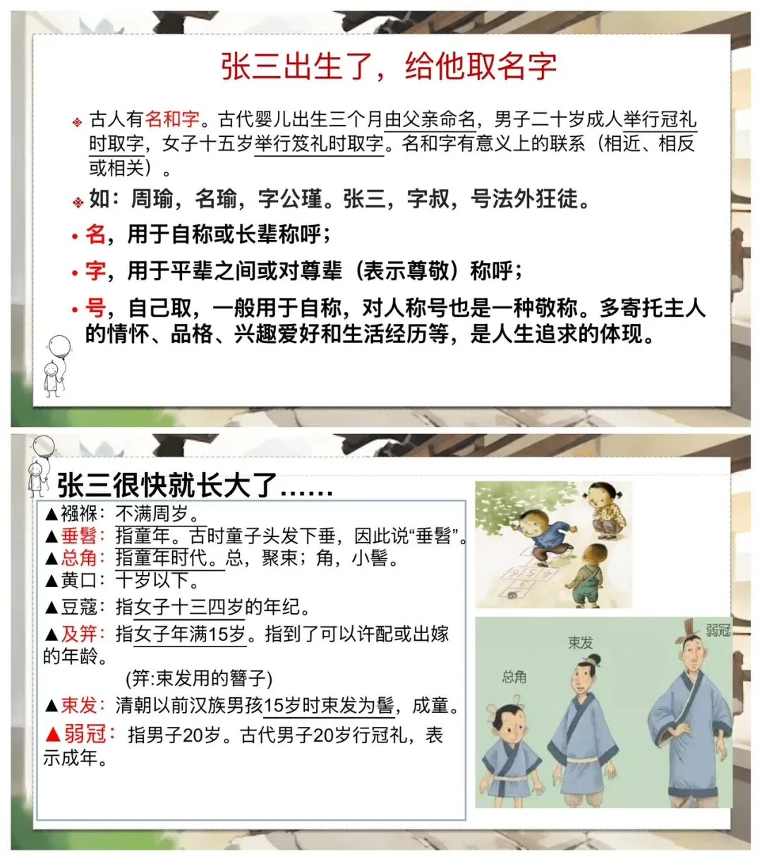 中考传统文化常识复习这样讲太赞了! 第3张