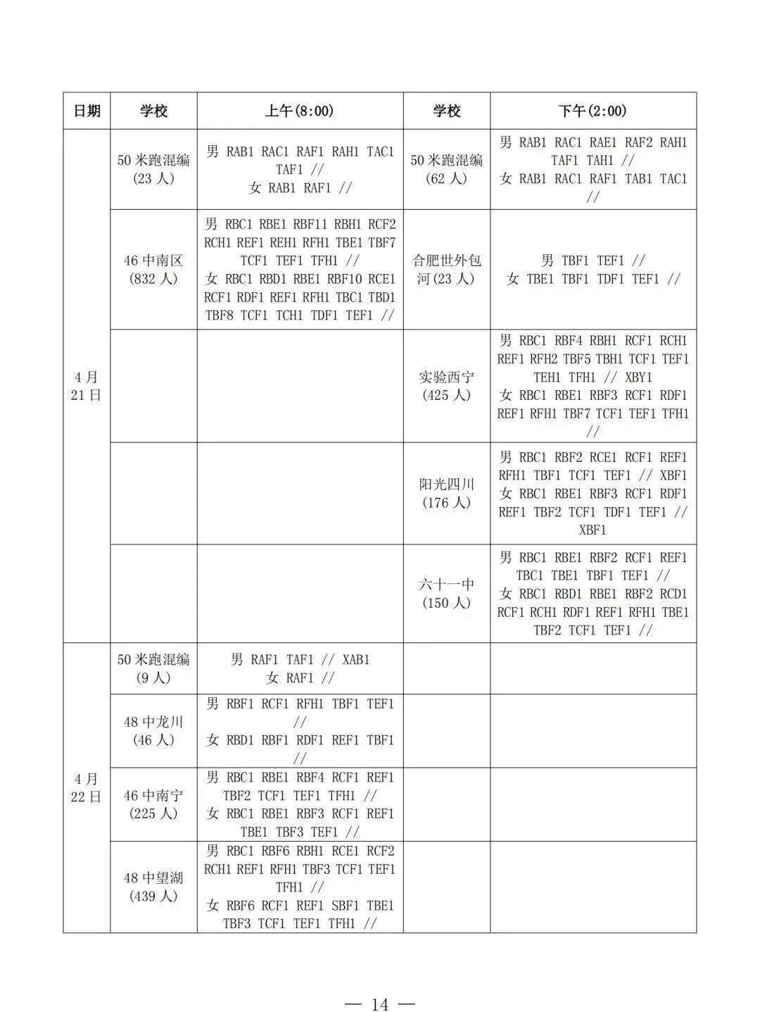 【教育资讯】合肥市区2026年中考体育考试温馨提示(附考点安排) 第8张