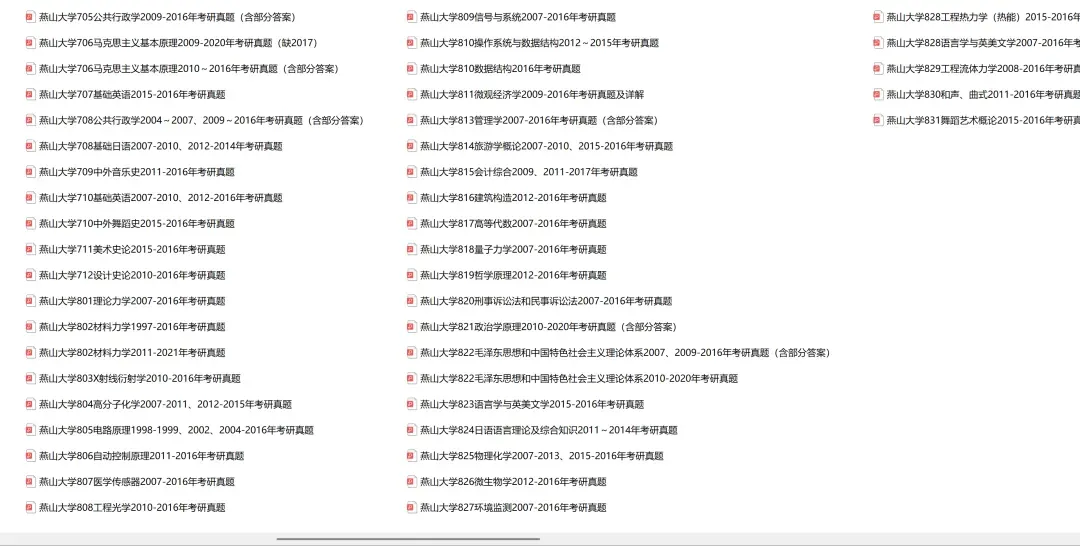 燕山大学考研专业课历年真题汇总(含2026真题) 第3张