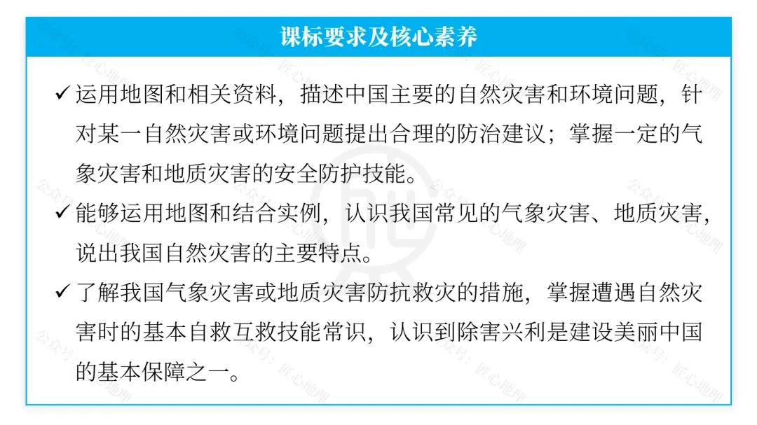 新教材 | 中考一轮复习·自然灾害与防灾减灾(课件+导学单+练习题) 第17张