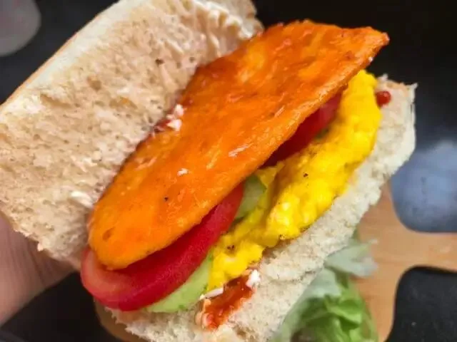 中考倒计时!初三儿子早餐不费妈,10分钟做恰帕塔,低脂饱腹营养 第7张