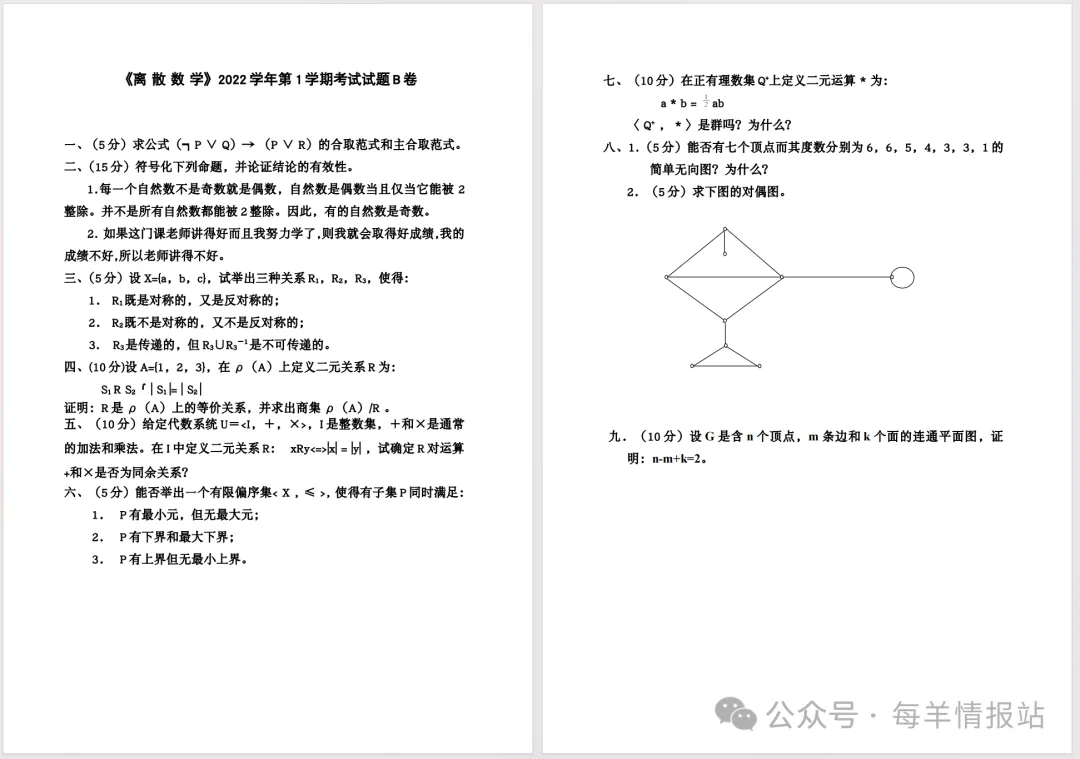 中国海洋大学历年期中期末真题来了~ 第6张