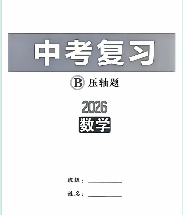 新动力一品中考螺旋学习法中考复习数学(武汉专版) 第15张