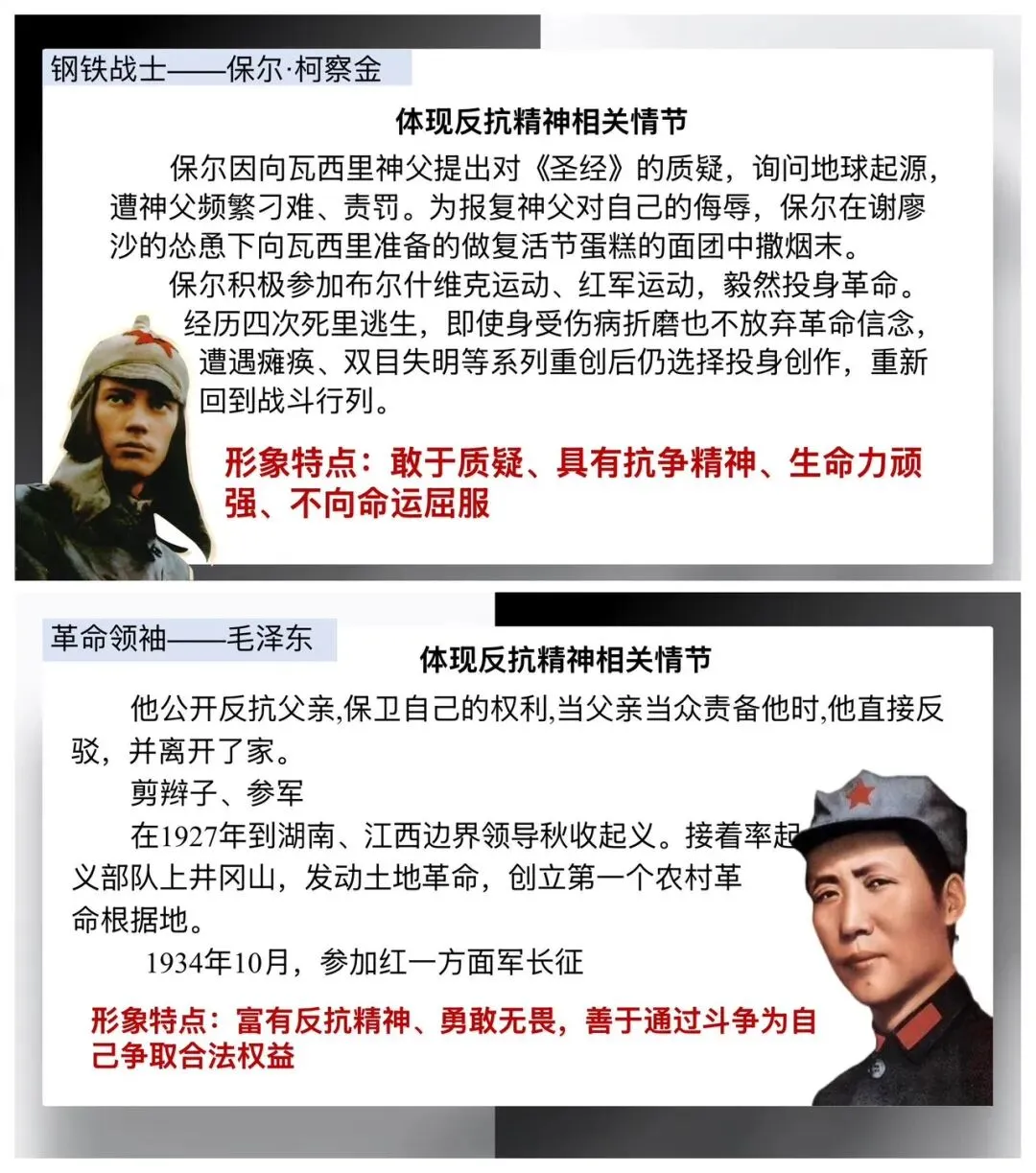 中考名著觉醒与反抗主题复习,思路很清晰! 第3张