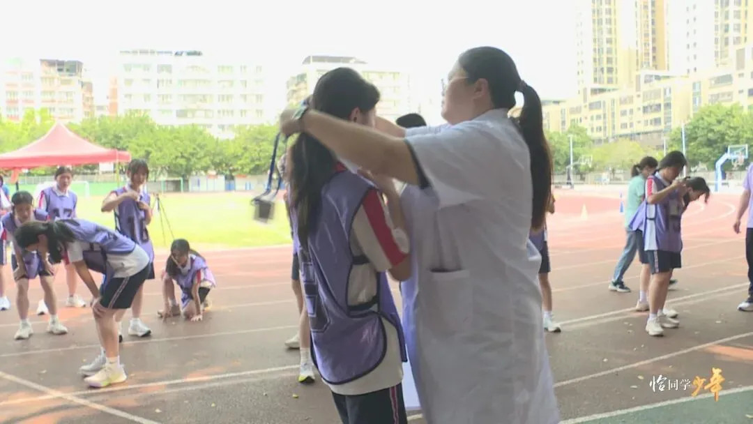 我市中考体育火热进行中 第6张