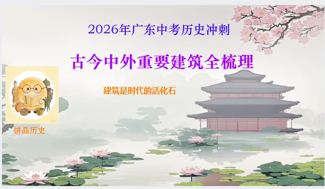 中考历史·冲刺课件【古今中外重要建筑】 第3张