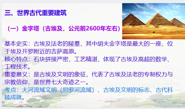 中考历史·冲刺课件【古今中外重要建筑】 第18张