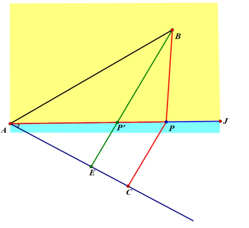 中考数学|无人机救援里的胡不归模型:原来“绕道”比直线更快! 第16张