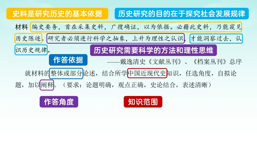 2025年高考安徽历史真题解析 第31张