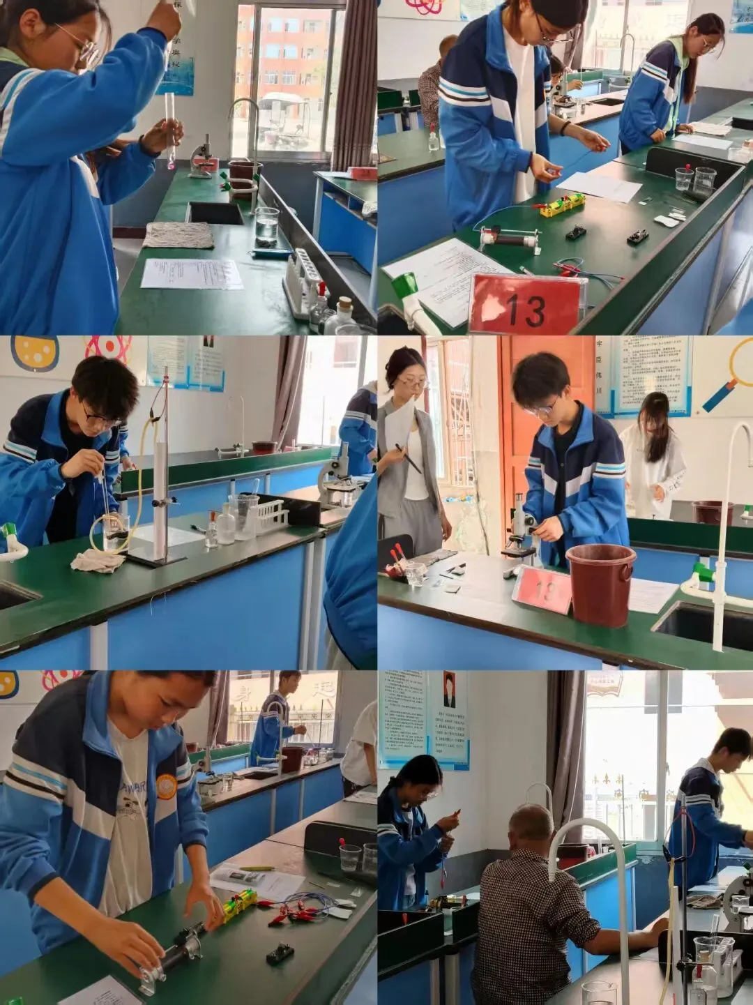 中考理化生实验练习回顾,“育”见孩子们的别样成长 第11张