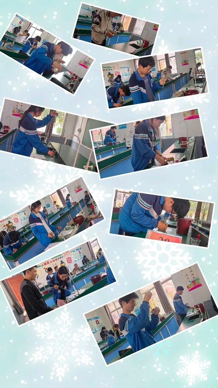 中考理化生实验练习回顾,“育”见孩子们的别样成长 第12张