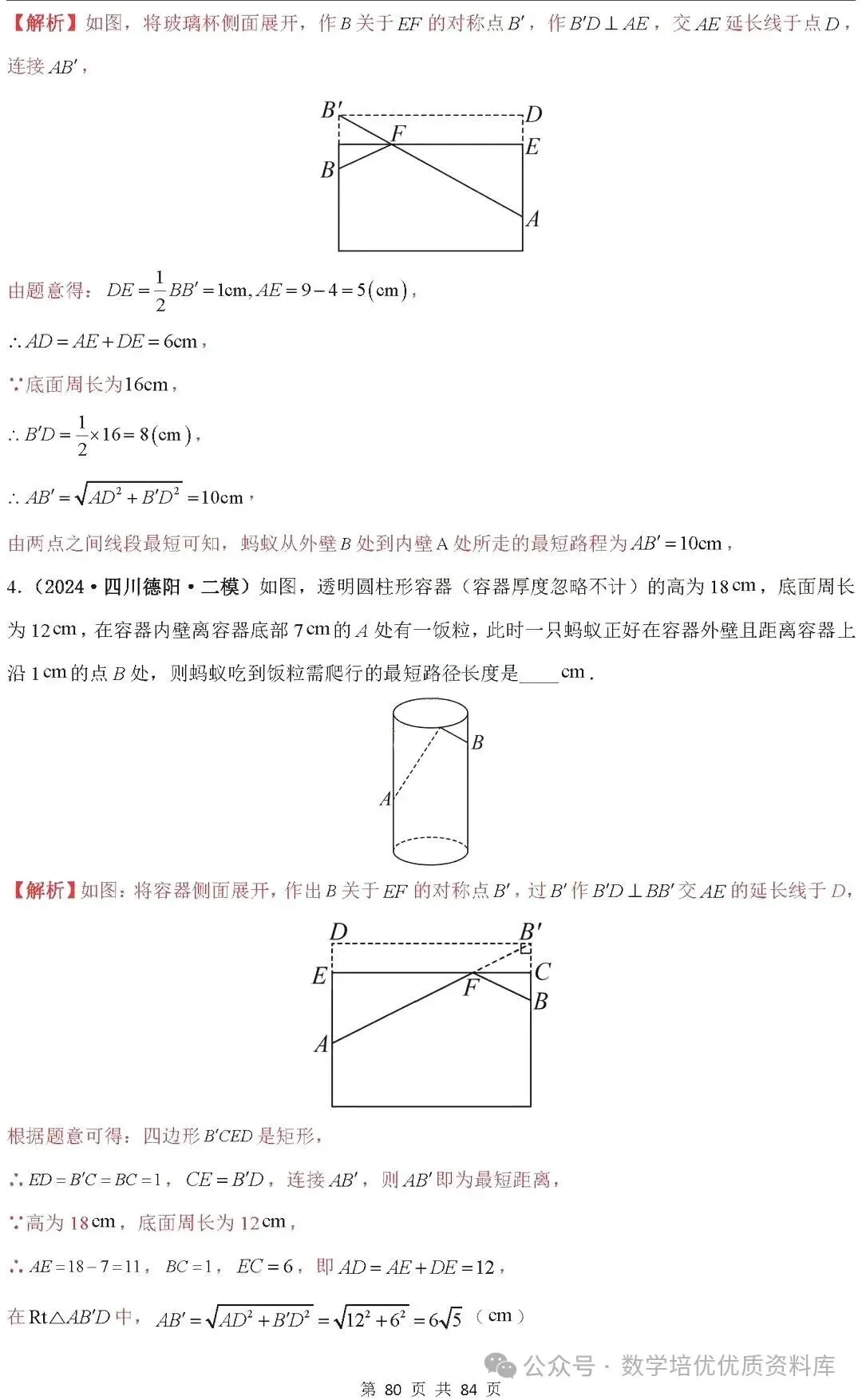 中考数学专题复习之全等三角形与特殊三角形6种考向20种必考题型(共84页,含答案解析) 第82张