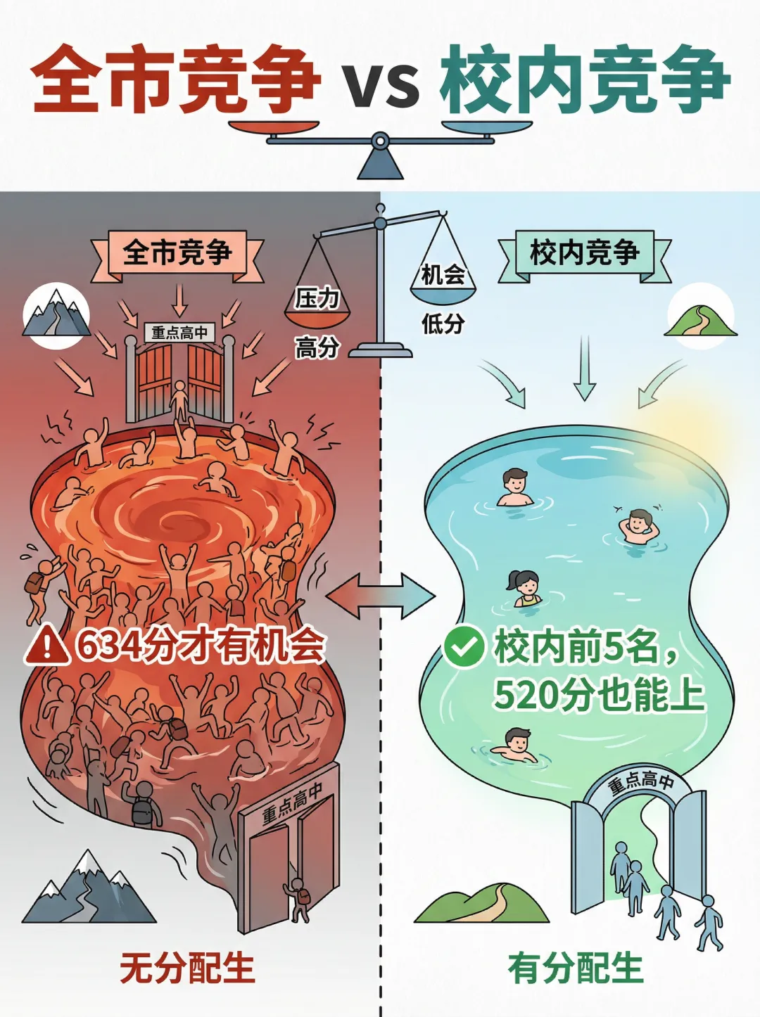 别等中考才后悔!武汉分配生政策降114分进武汉二中,普校生也能冲华师一! 第2张