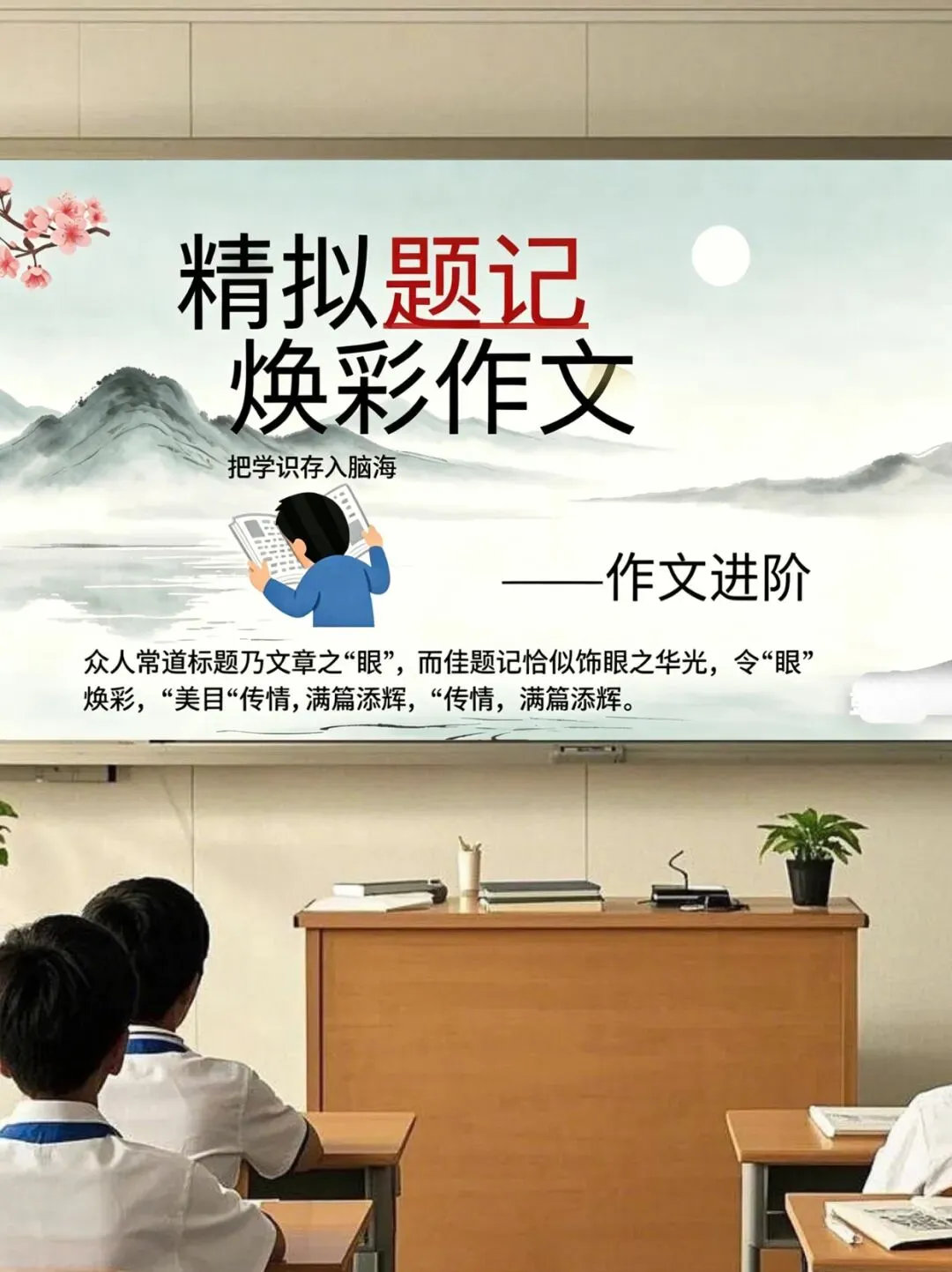 中考作文提分|题记专项进阶课 第1张