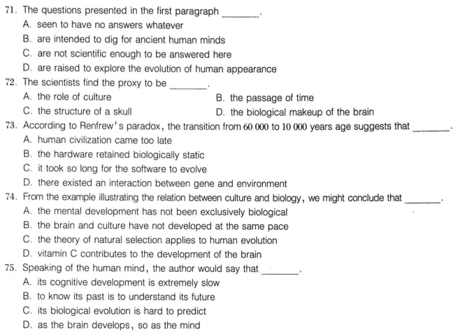 考博英语真题:2013-71~75(阅读理解) 第3张