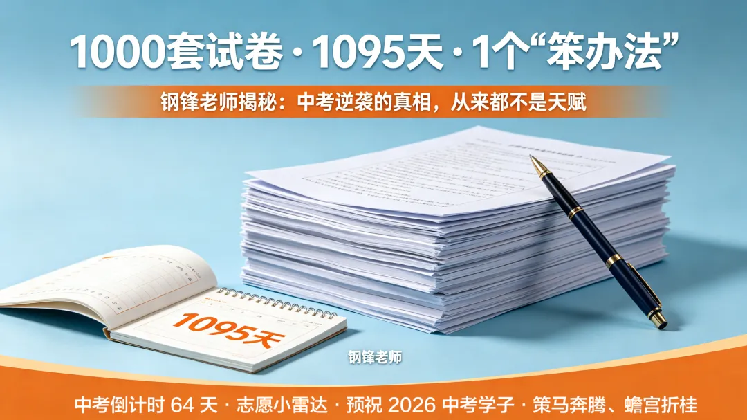 石家庄中考逆袭实录:从年级中游到拔尖,他只做了这一件事 第1张