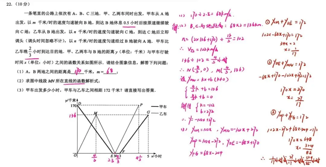 2026年齐齐哈尔市中考一模数学重难点题型解题分享 第6张