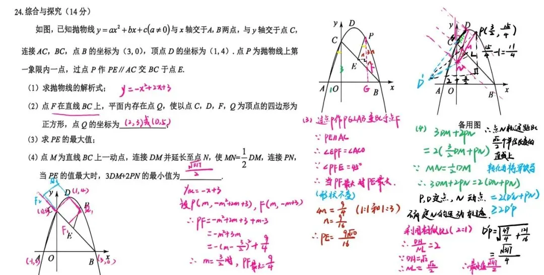 2026年齐齐哈尔市中考一模数学重难点题型解题分享 第8张