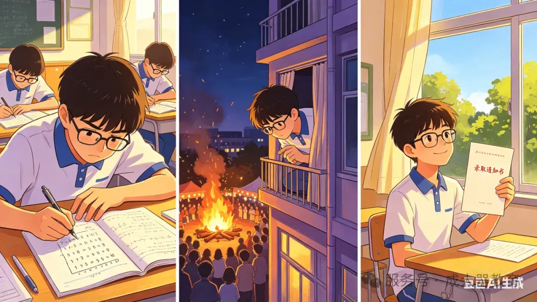 【成大器教育】8 个月中考逆袭|那个躲在窗边的少年,终活成了自己的光 第1张