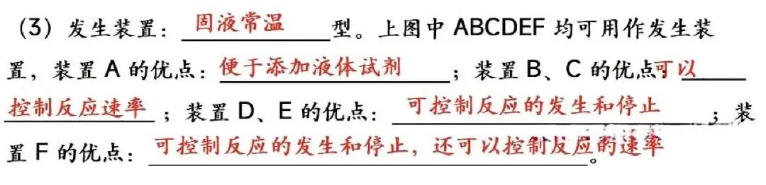 【抢分必备】中考化学教材实验考点速记+强化训练 第21张