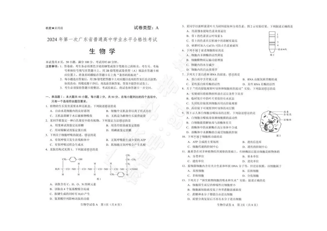假期练起来!合格考历年真题这里下载! 第5张
