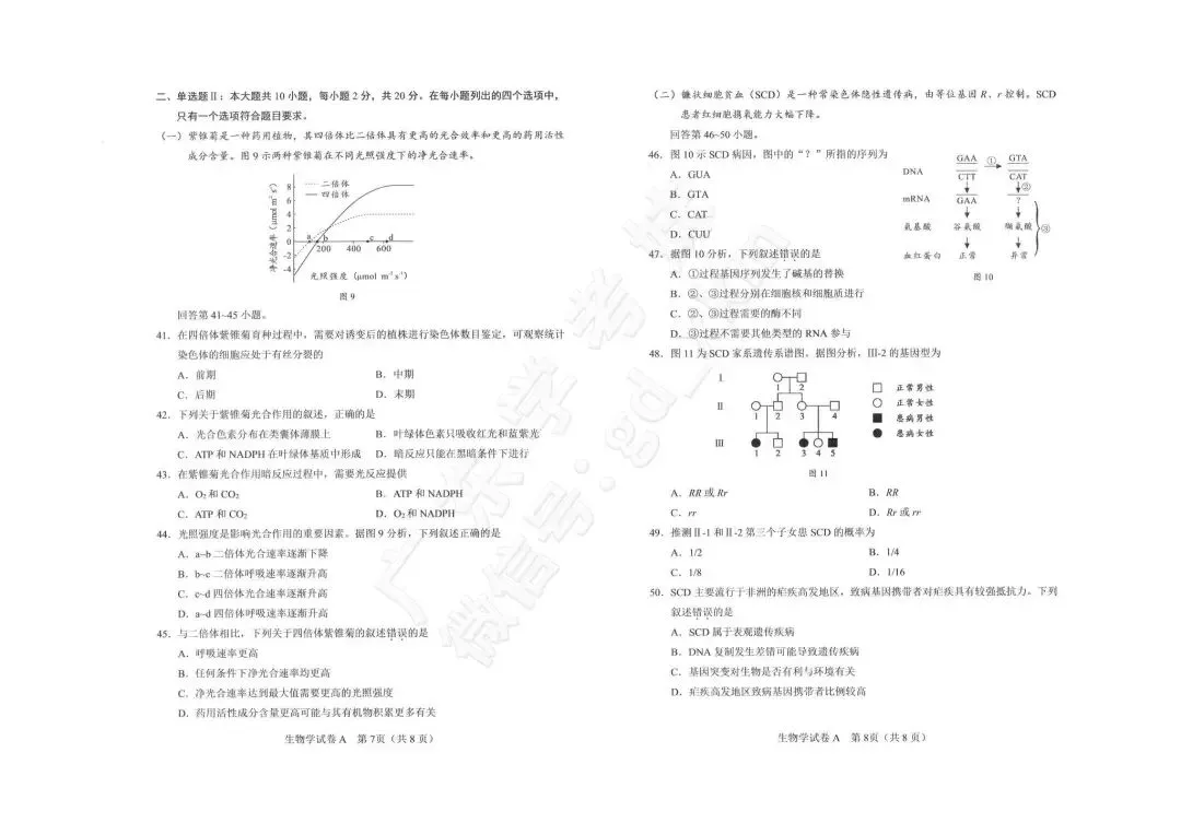 假期练起来!合格考历年真题这里下载! 第8张
