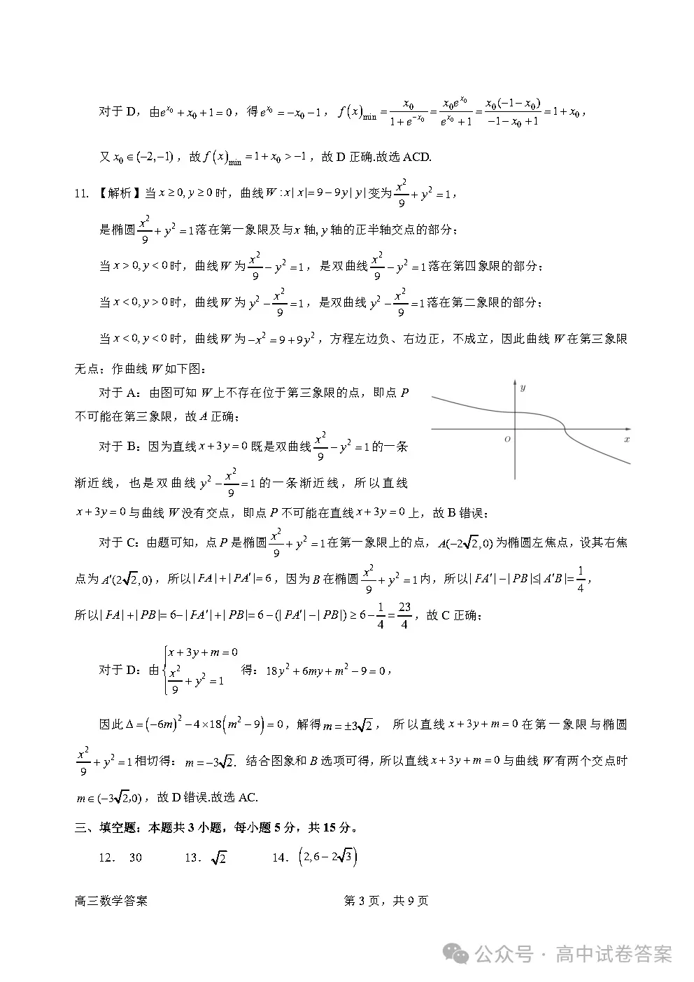 惠州市2026届高三模拟考试、韶关二模全科下载 第9张